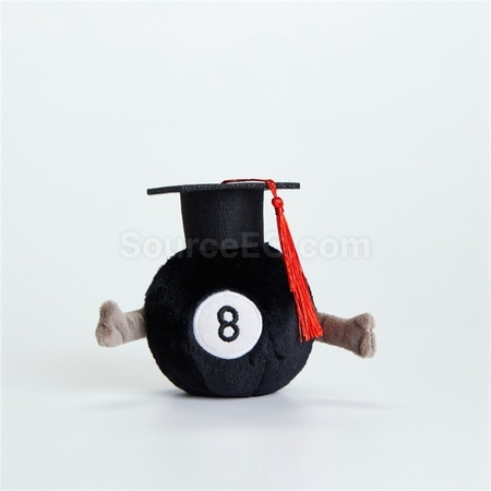 Customization Graduation Stuffed Ball Doll Promotional Products