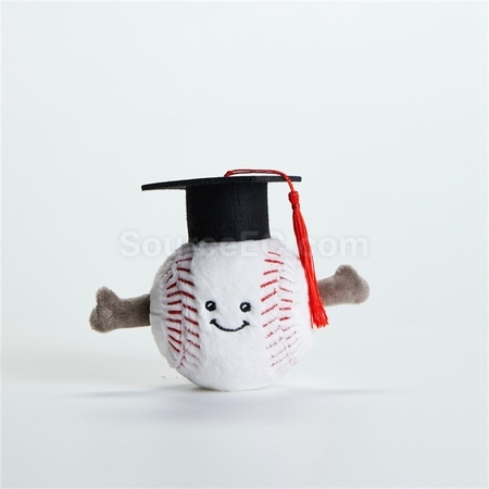 Customization Graduation Stuffed Ball Doll Promotional Products
