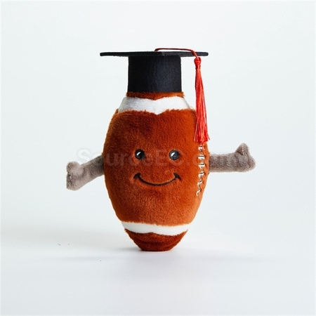 Customization Graduation Stuffed Ball Doll Promotional Products
