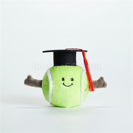 Customization Graduation Stuffed Ball Doll Promotional Products