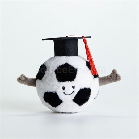 Customization Graduation Stuffed Ball Doll Promotional Products