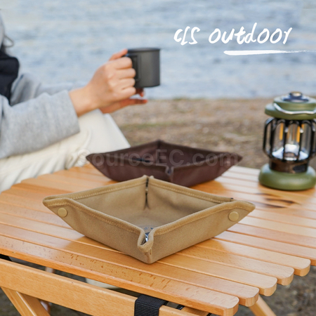 Customization Portable Folding Storage Tray for Camping Promotional Products