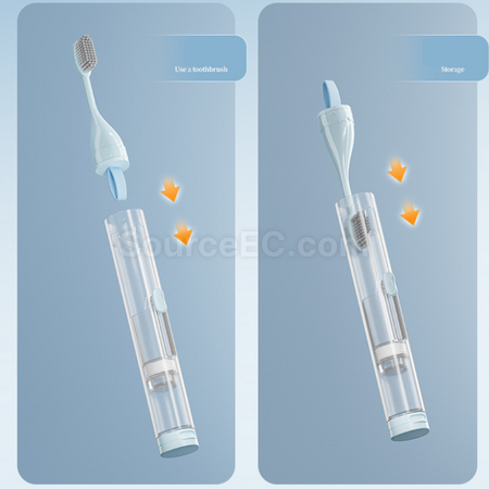 Customization Travel toothbrush and toothpaste set Promotional Products