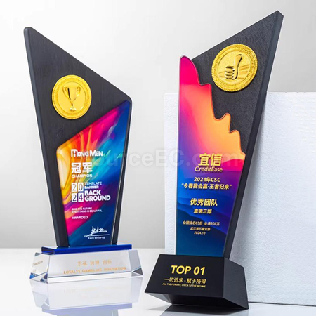 Customization Crystal Trophy Promotional Products