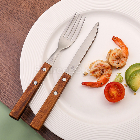 Customization Titanium Wood Tableware Set Promotional Products