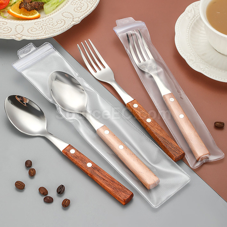 Customization Titanium Wood Tableware Set Promotional Products