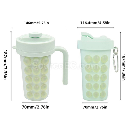 Customization Silicone Stainless Steel Ice Cup Promotional Products