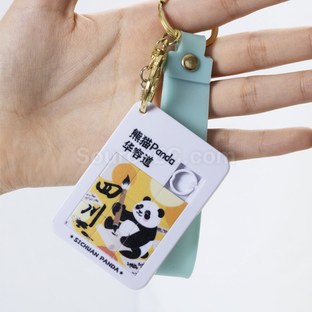 Customization Slide Puzzle Key-ring Promotional Products