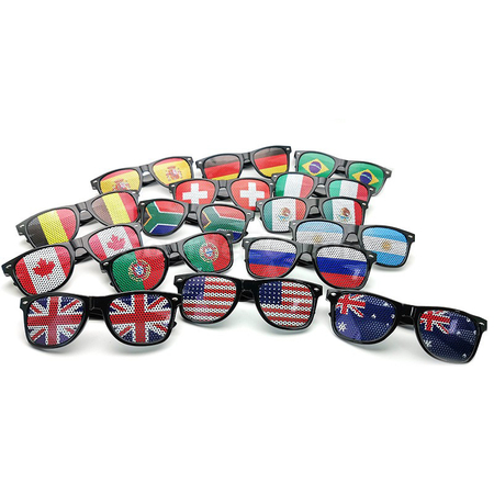 Customization World Cup Creative Sunglasses Promotional Products