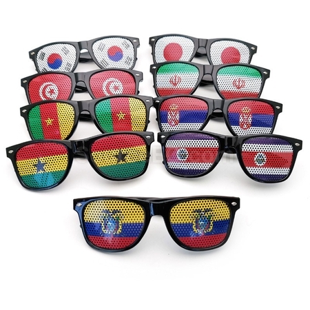 Customization World Cup Creative Sunglasses Promotional Products
