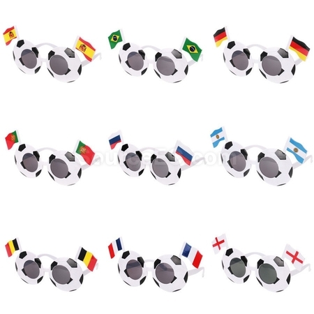 Customization World Cup Flag Sunglasses Promotional Products