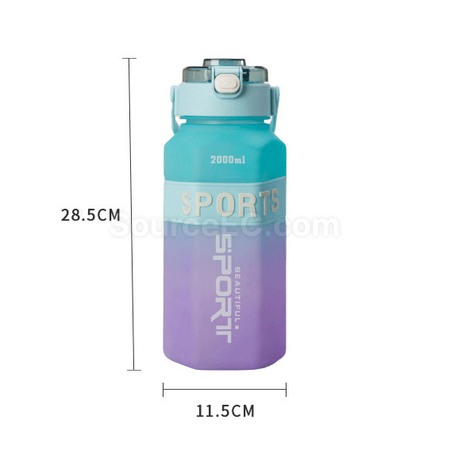 Customization Hexagonal Sports Water Bottle Promotional Products
