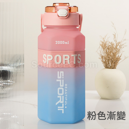 Customization Hexagonal Sports Water Bottle Promotional Products