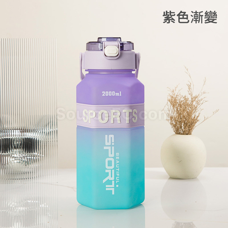 Customization Hexagonal Sports Water Bottle Promotional Products