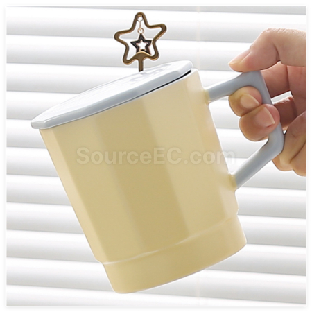 Customization Color-Blocked Ceramic Cup Promotional Products