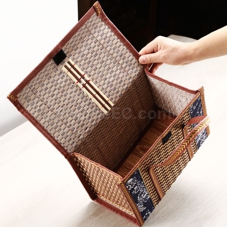 Customization Bamboo woven basket Promotional Products