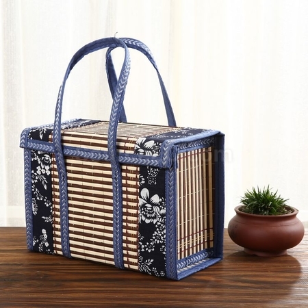 Customization Bamboo woven basket Promotional Products