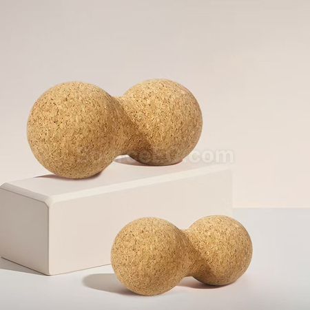 Customization Cork Yoga Peanut Fascia Ball Promotional Products