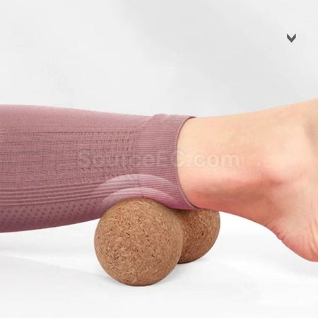 Customization Cork Yoga Peanut Fascia Ball Promotional Products