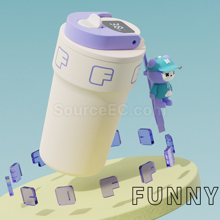 Customization Temperature Display Coffee Cup Promotional Products