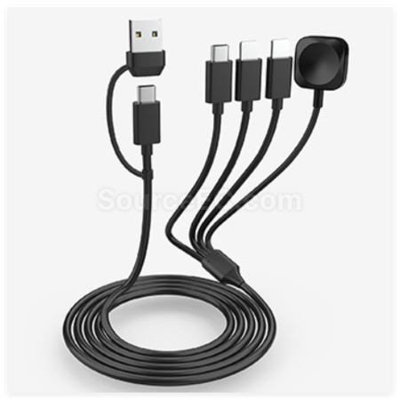 Customization 5-in-1  Data Cable Promotional Products