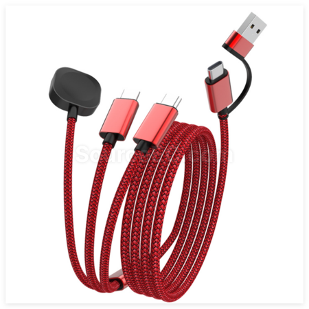 Customization 5-in-1  Data Cable Promotional Products