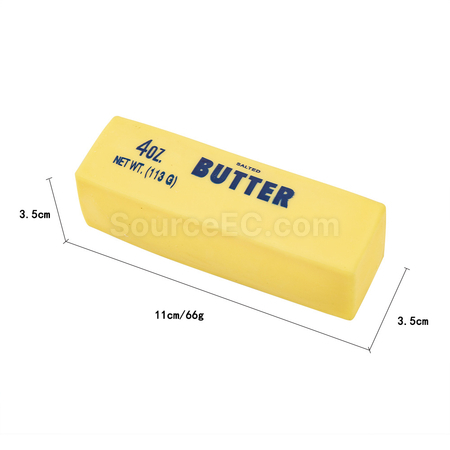 Customization Butter Stick Stress Ball Squeeze Toy Promotional Products