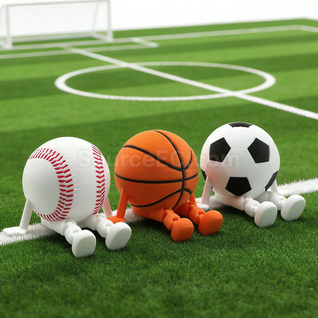 Customization 3D Printed Ball Desk Buddy Promotional Products