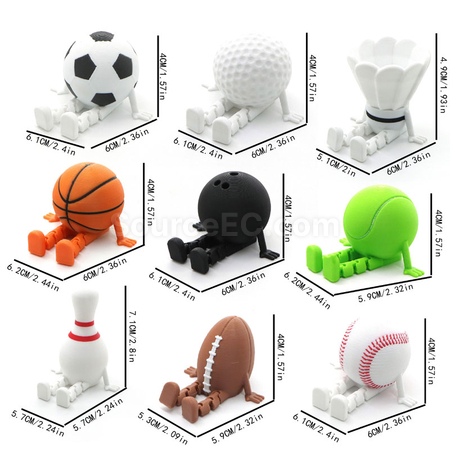 Customization 3D Printed Ball Desk Buddy Promotional Products