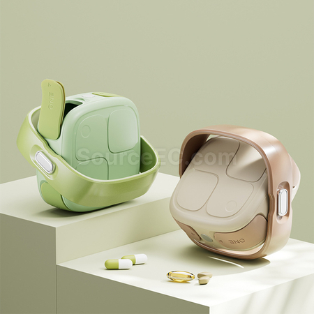 Customization Magnetic Rotating Medicine Box Promotional Products
