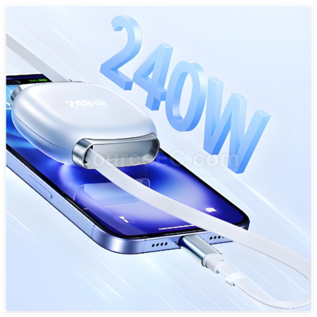 Customization 240W Retractable Fast charging Data Cable Promotional Products