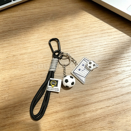 Customization Rotating Football Keychain Pendant Promotional Products