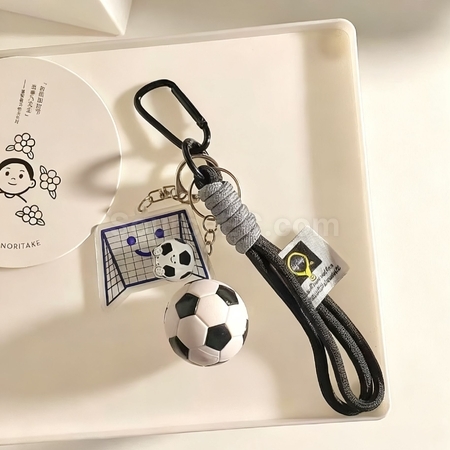 Customization Rotating Football Keychain Pendant Promotional Products