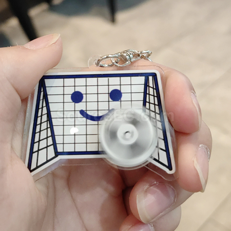 Customization Rotating Football Keychain Pendant Promotional Products