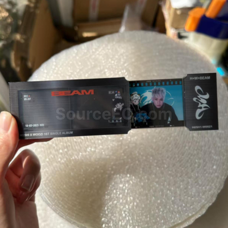 Customization Customized Acrylic Pull-Out Color-Changing Ticket Stub Promotional Products