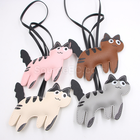 Customization Leather sausage dog pendant Promotional Products