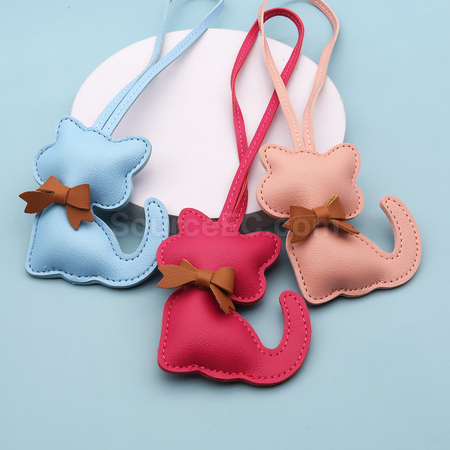 Customization Leather sausage dog pendant Promotional Products