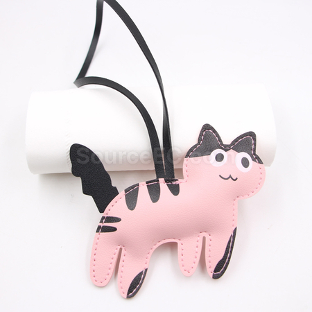 Customization Leather sausage dog pendant Promotional Products