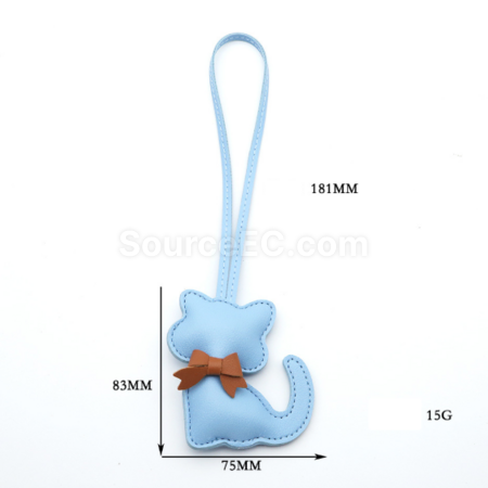 Customization Leather sausage dog pendant Promotional Products