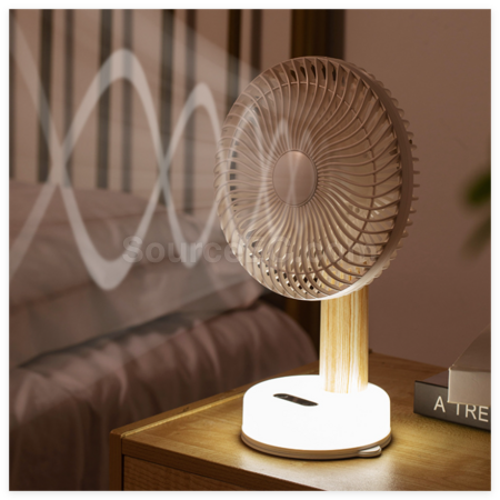 Customization Desktop Lamp Fan (BSMI Certified) Promotional Products
