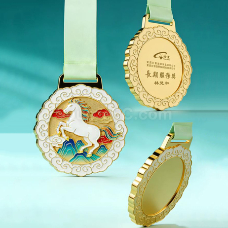 Customization Horse Metal Medals Promotional Products
