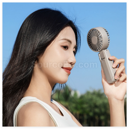 Customization Folding Neckband Mini Handheld Fan(BSMI Certified) Promotional Products
