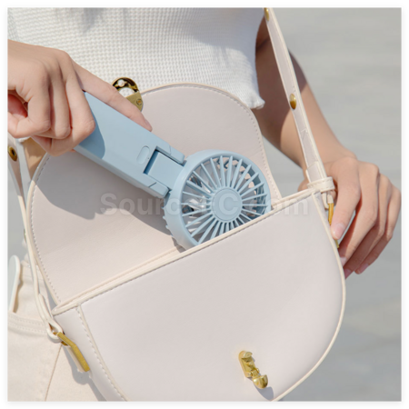 Customization Folding Neckband Mini Handheld Fan(BSMI Certified) Promotional Products