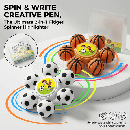 Customization Stress Relief Gyroscope Highlighter Promotional Products