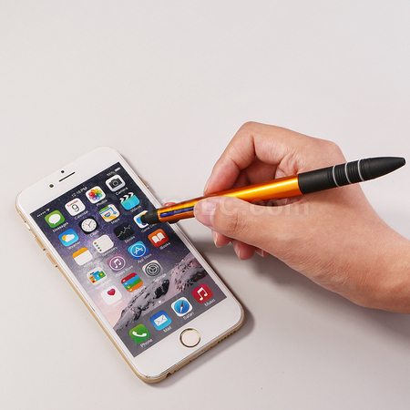 Customization Tricolor With Stylus Pen Promotional Products