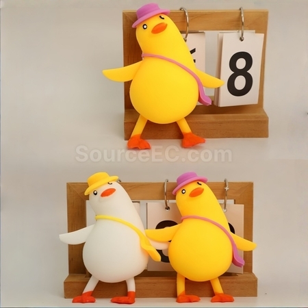 Customization Crooked-neck Duck Squeeze Stress Relief Toy Promotional Products