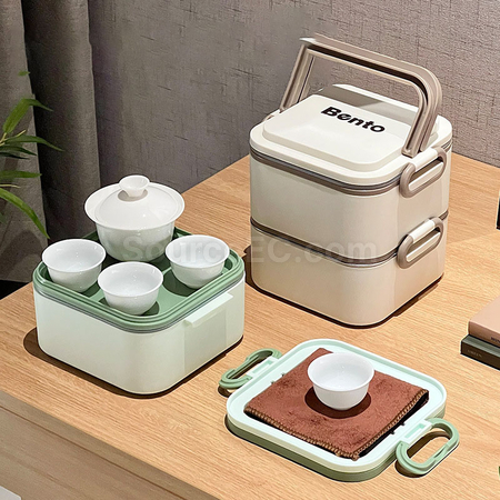 Customization Portable Travel Kung Fu Tea Set Promotional Products