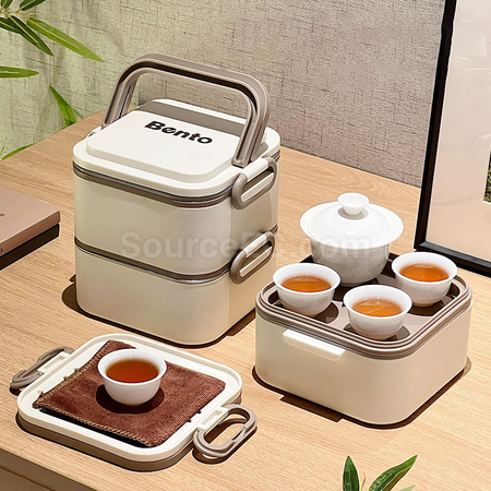Customization Portable Travel Kung Fu Tea Set Promotional Products