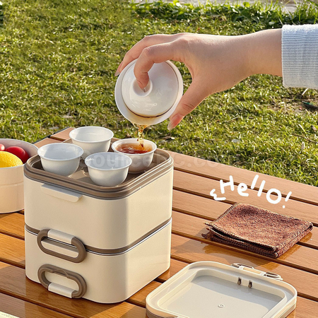 Customization Portable Travel Kung Fu Tea Set Promotional Products