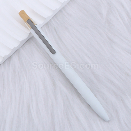 Customization Eco-friendly Bamboo-Wood Metal Ballpoint Pen Promotional Products